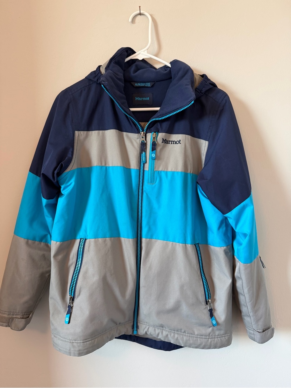 Marmot XL Kids Ski Colorblock Puffer Jacket